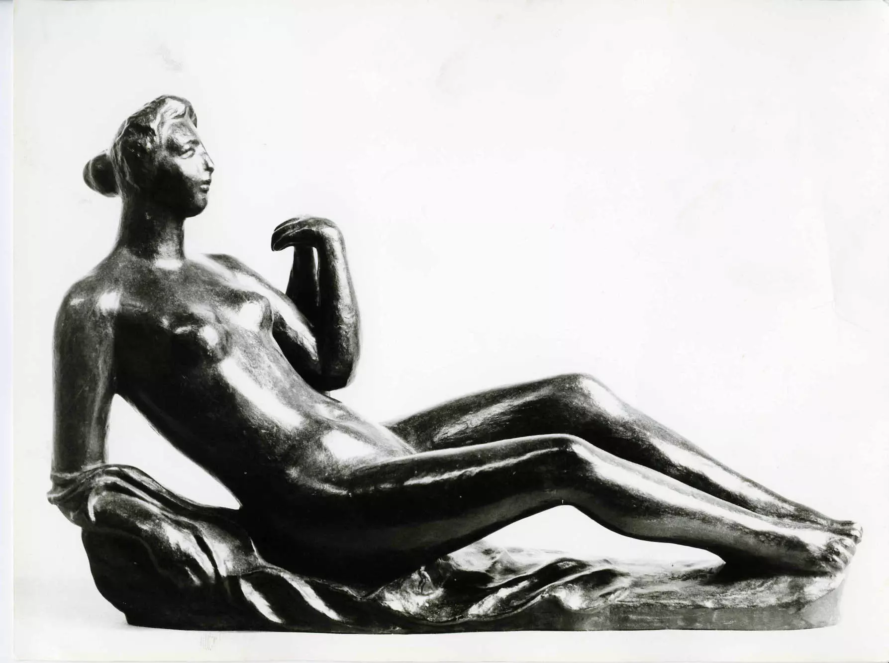 Chez Dina Vierny par Marie Anne Derville - Etude pour le monument à Cézanne