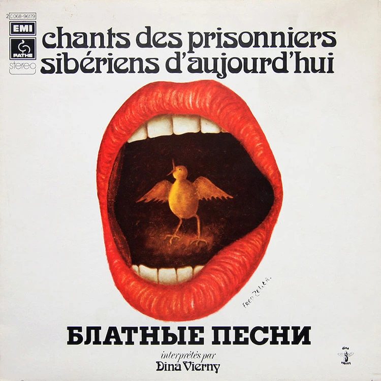 vinyle Chants Des Prisonniers Sibériens D'Aujourd'hui dina vierny