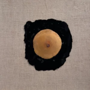 Marcel Duchamp- Prière de toucher (Please touch), 1947, Rubber on black velvet mounted on cardboard 42 x 32 x 6 cm (16 1/2 x 12 5/8 x 2 3/8 in.)