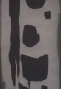 Charles Pollock Black and Gray 9, 1960